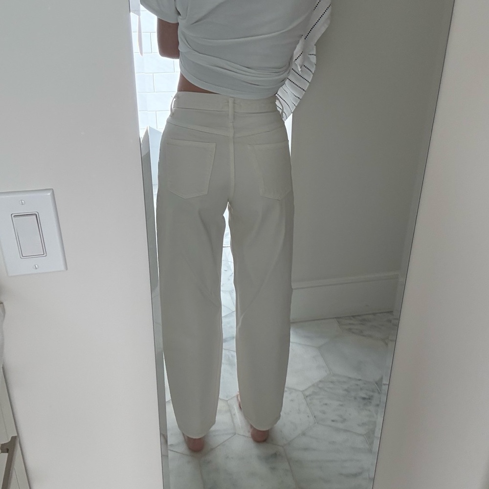 Agolde size 24 marshmallow 90’s straight leg